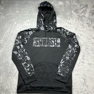 Nike Therma-FIT Camo Swoosh Hoodie - Men's Size Medium